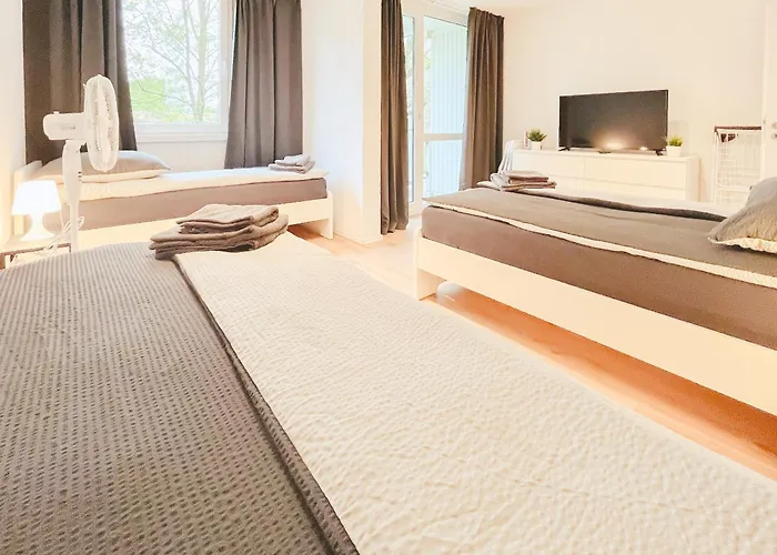 Apartmán Home4now Dor02 Monteursunterkunft In I 3 Schlafzimmer Fuer 6 Personen I Kueche I Smarttv I Wifi Dormagen